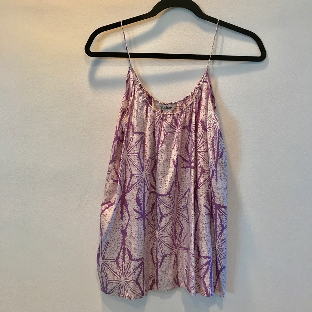 Tucker by Gaby Basora silk tank - S/M
